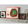 thumbnail image 2 of IDNA Cincinnati Reds 17'' x 13'' 5-Layer 3D StadiumViews Wall Art, 2 of 5