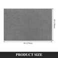 thumbnail image 3 of 6'x 9' Geometric Gray Area Rug Washable, Durable Non-Slip Indoor Carpet with Soft High-Low Pile, Fluffy Floor Rugs for Living Room, Bedroom, Home Office Décor, 3 of 18
