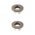 thumbnail image 4 of Advancent Anillo de cubierta de desbordamiento de fregadero Vintage para cocina, orificio para lavabo de Hotel para el hogar, tapa redonda de Bronce 2piezas, 4 of 6