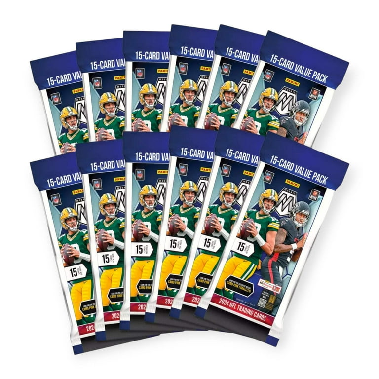 2024 Panini Mosaic NFL Football Sealed Fat Pack Cello Box - 180