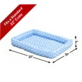 thumbnail image 4 of MidWest QuietTime Pet Bed & Dog Crate Mat, Powder Blue, 22", 4 of 4
