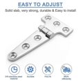 thumbnail image 5 of 2 PCS Heavy Duty T Hinge 316 Stainless Steel Marine Grade Casting Hinge Door Hatch Hinge Boat, 5 of 5