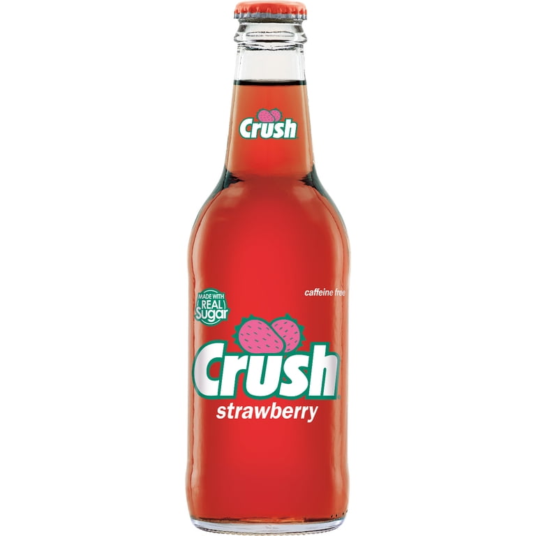 Crush Strawberry Soda, 12 fl oz Glass Bottles, 4 Pack photo 7