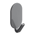 thumbnail image 5 of Gancho adhesivo de lujo ligero, fuerte capacidad de carga, sin perforaciones, para baño, inodoro, gancho adhesivo para pared, puerta, gancho para toalla sin costuras, 5 of 5