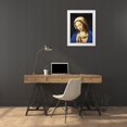 thumbnail image 3 of Salvi, Giovanni Battista 12x14 White Modern Wood Framed Museum Art Print Titled - The Madonna at Prayer, 3 of 4