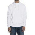 thumbnail image 2 of QHRMKOG Sweatshirt for Men Full-Zip Long Sleeve Big and Tall Hoodies Winter Lightweight running Fleece Drawstring Oversize Sweatshirt Casual with Pocket Jackets White 3XL-Large, 2 of 8