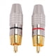 thumbnail image 3 of 160 Piezas Plug Audio Video Cable De Bloqueo Connector Chapado En, 3 of 8