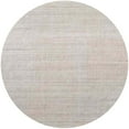 thumbnail image 1 of Ahgly Company Indoor Round Mid-Century Modern Silver Pink Oriental Area Rugs, 8' Round, 1 of 6