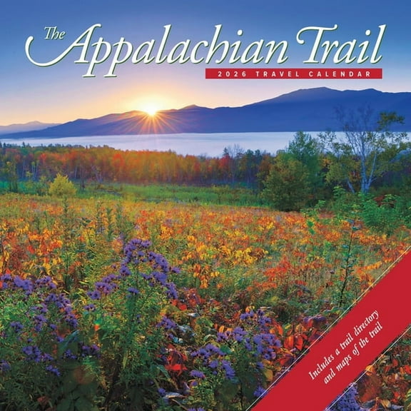 Appalachian Trail 2026 Wall Calendar, (Paperback)