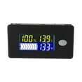 thumbnail image 2 of 12V-48V Battery Capacity Indicator LCD Voltmeter Temperature Meter for Lead-Acid Lithium LiFePO4 Batteries 48V, 2 of 7