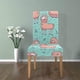 thumbnail image 4 of ABPHQTO Cute Lamas Stretch funda para silla funda protectora para asiento para comedor Hotel boda fiesta conjunto de 1, 4 of 4