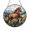 Acrylic 3.5 Inch, variant on Nature Mountain Goat Suncatcher Window Panel Hanging Present Decor