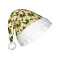 thumbnail image 2 of Fuzoiu Roosters In Farm Print Santa Hat Christmas Hat for Adults,Santa Hats with Pompom, Unisex Xmas Holiday Hat for Christmas New Year Festive Party Supplies, 2 of 6