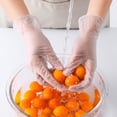 thumbnail image 2 of Daily Essen [Canadian Brand]Vinyl Disposable Gloves 5 Mil Extra Strength Latex-Free, Powder-Free, Textured Fingertips, Industrial Grade, 2 of 4