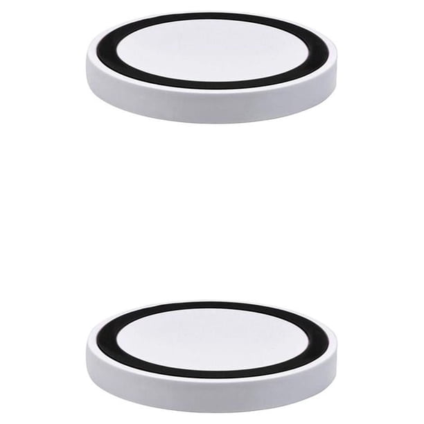Seitruly Luz indicadora LED de 9 mm de espesor Mini USB inalámbrico rápido Almohadilla base de silicona antideslizante Type3 NO3