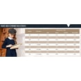 thumbnail image 2 of Arshiner Girls Long Sleeve Dress Fall Cotton Crewneck Tiered Ruffle Swing Solid Casual Midi Dresses, 2 of 6