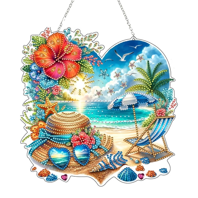 Kit para colgar Diamond Art JJFox, acrílico de doble cara