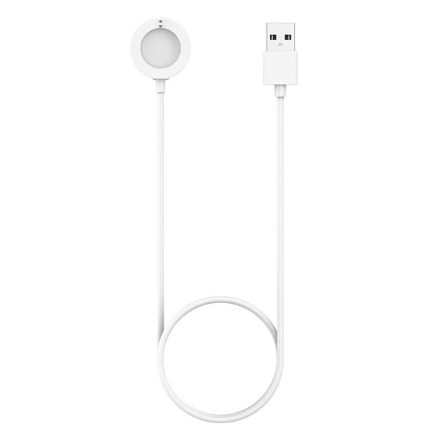 Cable de carga USB para Emporio Skagen Falster 2 Fossil Gen 4 (Blanco)