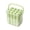 Green-L, variant on Ice Stick Tray with Storage Box - 6-Cavity Reusable Silicone Mold for Cocktails, Infused Water & Homemade Frozen Treats, Compact Ice Cube Maker for Office & Home Kitchen,Green-S - 12.6X10.2cm