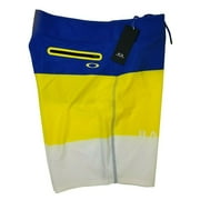 Men's Oakley Color Block Board Short Blazing Yellow 19 Inches - Size 36