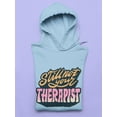 thumbnail image 3 of Still Not Your Therapist Hoodie Men -Smartprints Designs, Male 4X-Large, 3 of 4