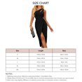 thumbnail image 1 of Vestido individual para Mujeres recorte Ruched Bodycon Sendero para mangas para Fiesta de Verano, 1 of 6