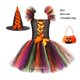 thumbnail image 1 of Vestido Tutú De Halloween Con Sombrero De Bruja Para Niños , Disfraz De Fiesta De Cumpleaños De Baile, 1 of 4