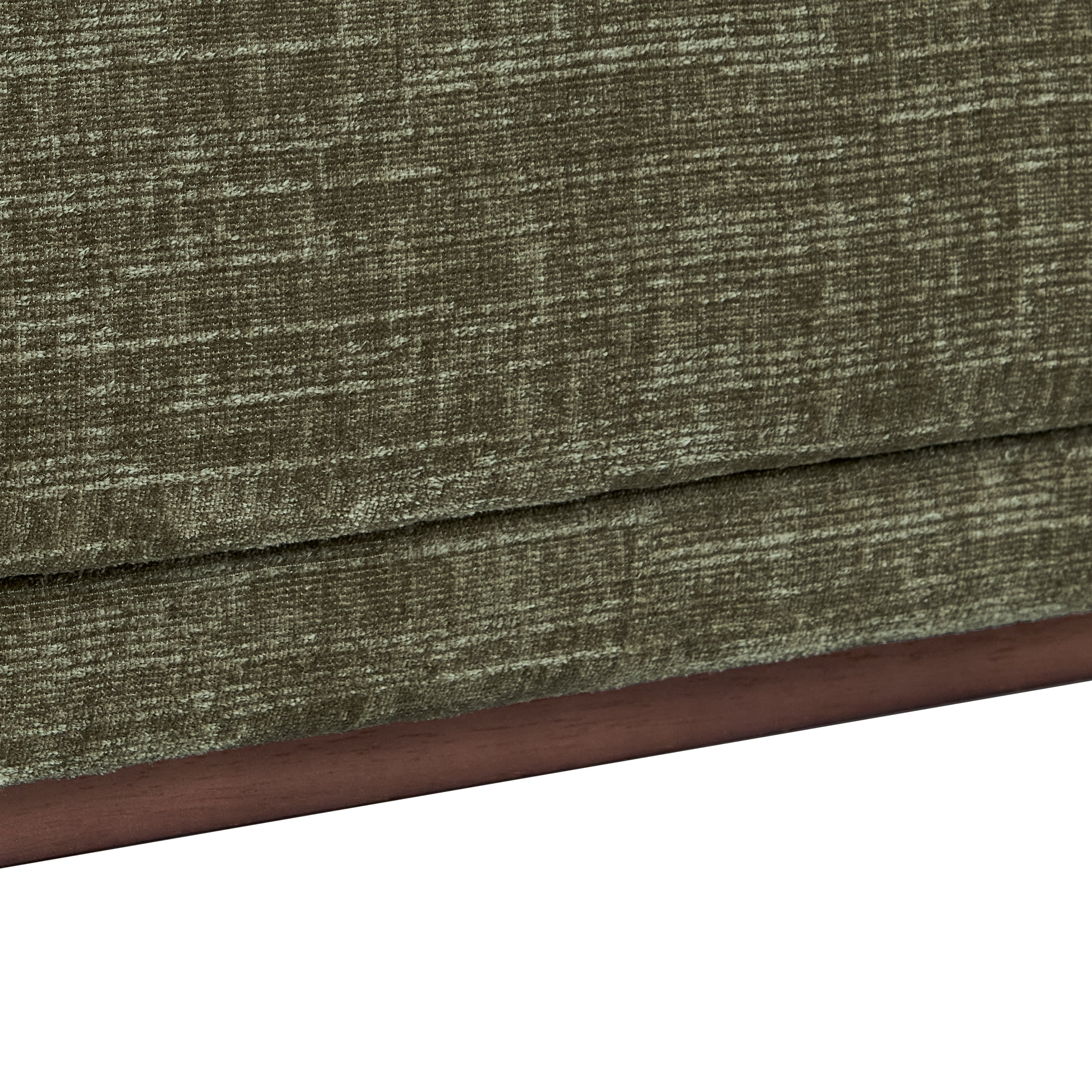 Better Homes & Gardens Ambrose Cocktail Ottoman, Forest Green Velvet