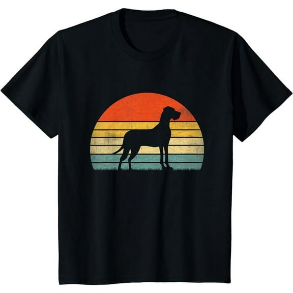 Retro Vintage Great Dane Dog Gifts For Men Women Kids T-Shirt