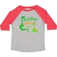 thumbnail image 3 of Inktastic My Pop Loves Me Dinosaur Boys Toddler T-Shirt, 3 of 5