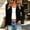 #6Black, variant on Byworldtasic Womens Slim Fit Cardigans Long Sleeve Knitted Zip Up Cardigans Sweaters Lightweight Zipper Jacket