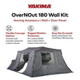 thumbnail image 3 of Yakima OverNOut 180 Wall Kit Awning Accessory with Wall and Door Panel, Gray, 3 of 8
