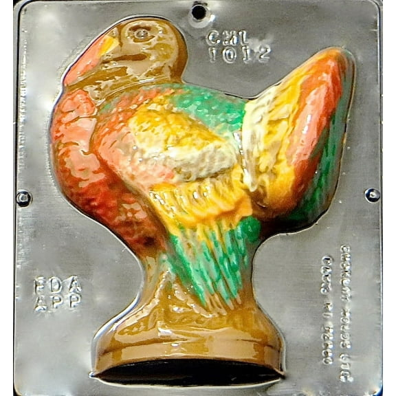 1012 8" Turkey facing "Left" ChocolateCandy Mold