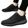 thumbnail image 3 of Ramiter Mens Running Shoes Mens Sneakers Athletic Sport Casual Walking Shoes Lightweight Running Shoes Breathable Mesh Soft Sole,Black, 3 of 5
