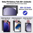 thumbnail image 2 of Funda Grifobes para Samsung Galaxy Tab A9 Plus 11" 2023 Negra, 2 of 9