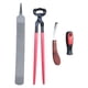 thumbnail image 1 of 3 Pieces Manicuring Cleaning Hoof Trimming Tools Set Manicure Care, 1 of 8