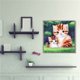 thumbnail image 1 of Cuadros Decorativos 5D bricolaje taladro redondo completo diamante pintura gato Kit arte decoración del hogar (LP089) Wdftyju embutido en tela, 1 of 9