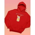 thumbnail image 3 of Buon Ferragosto Fresh Lemonade Hoodie Women -Image by Shutterstock, Female 3X-Large, 3 of 4