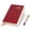 Red A5, variant on Marte Vanci A5 Black PU Leather Hardcover Notebook, 720 Lined Pages, Journal Diary for Writing, Journaling & Travel Use