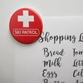 thumbnail image 2 of Ski Patrol with Cross Kitchen Refrigerator Locker Button Magnet, 2 of 5