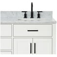 thumbnail image 2 of Ariel T067DCW2RVOWHT Hepburn 67" Free Standing Double Rectangular Basin Vanity Set - White, 2 of 7