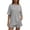 White, variant on Bexdxz Women's Casual Striped Short Sleeve 2 Piece Summer Set Oversized Top & Loose Fit Shorts with Pockets Black 2XL