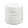 thumbnail image 2 of 100 tapas desechables XCF para vasos de papel 8.50X8.50X1.50cm blanco, 2 of 2