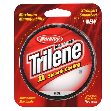 UPC: 0028632622704 | Berkley Trilene® XL®  Clear  17lb | 7.7kg Monofilament Fishing Line