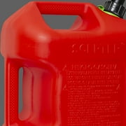 Scepter 5 Gallon Capacity Smart Control Dual Handle Gas Can, FSCG571EOC, Red Fuel Container