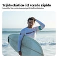 thumbnail image 3 of Abbraccia Rash Guard de hombre, manga larga, ajuste ceñido, protección solar, traje dividido para actividades acuáticas, 3 of 6