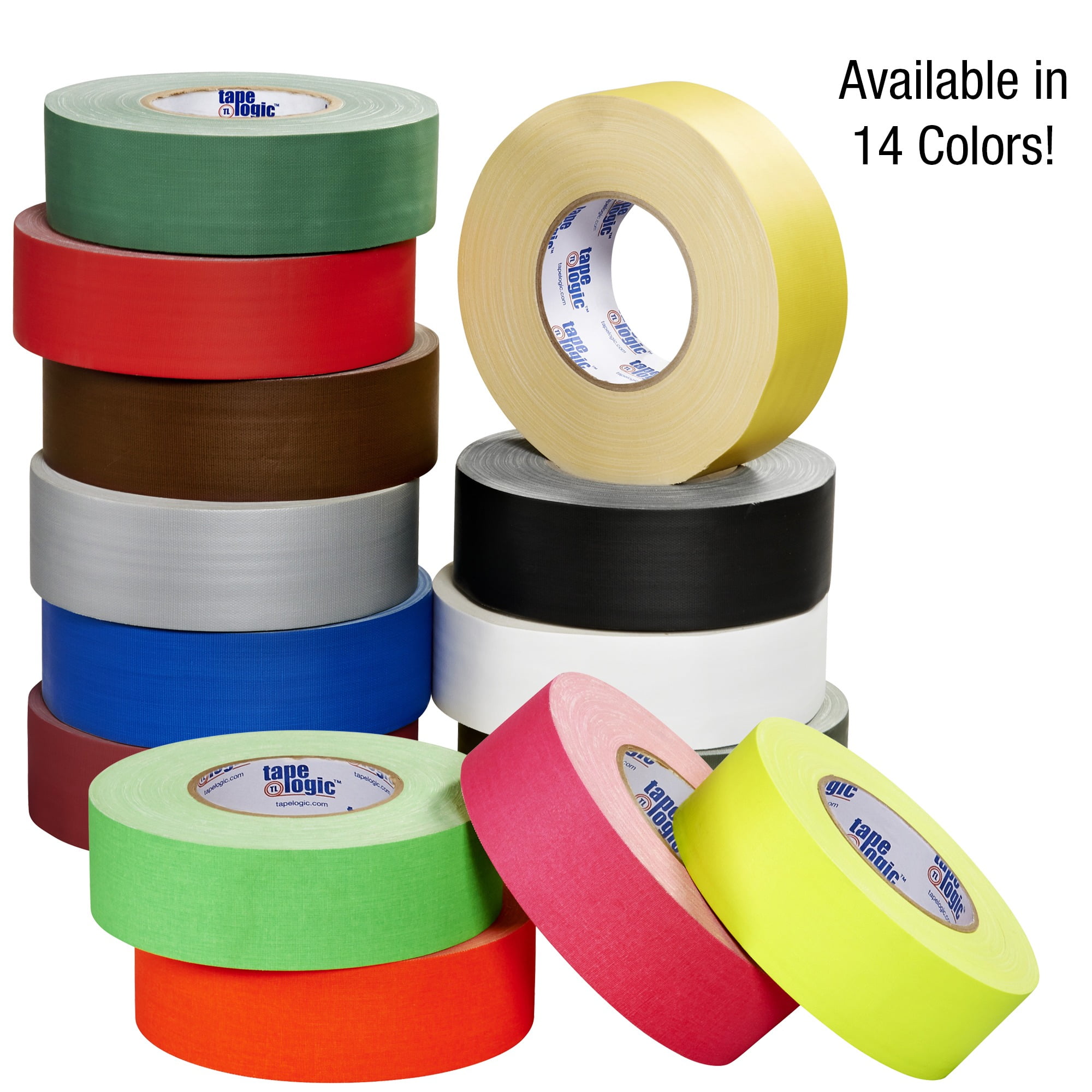 2" x 60 yds Yellow 11 Mil Gaffers Tape