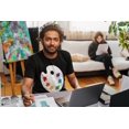 thumbnail image 2 of Halloween Artist Palette Costume Mens T Shirt, 2 of 5