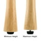 thumbnail image 3 of Patas de nivelación ajustables de tornillo para armario de muebles 30 x M8 x 13 8 piezas, 3 of 7