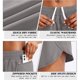 thumbnail image 5 of Pantalones cortos para correr Hukapapa para mujer con bolsillos Pantalones cortos deportivos de fitness de cintura alta Pantalones cortos de fitness Pantalones de fitness holgados con cintura, 5 of 5